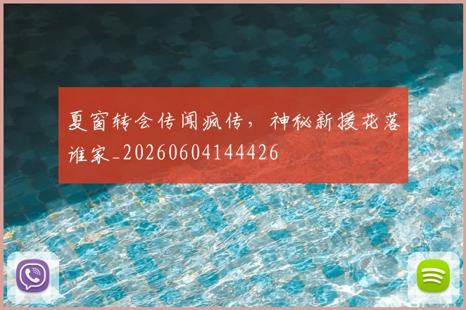 夏窗转会传闻疯传，神秘新援花落谁家_20260604144426